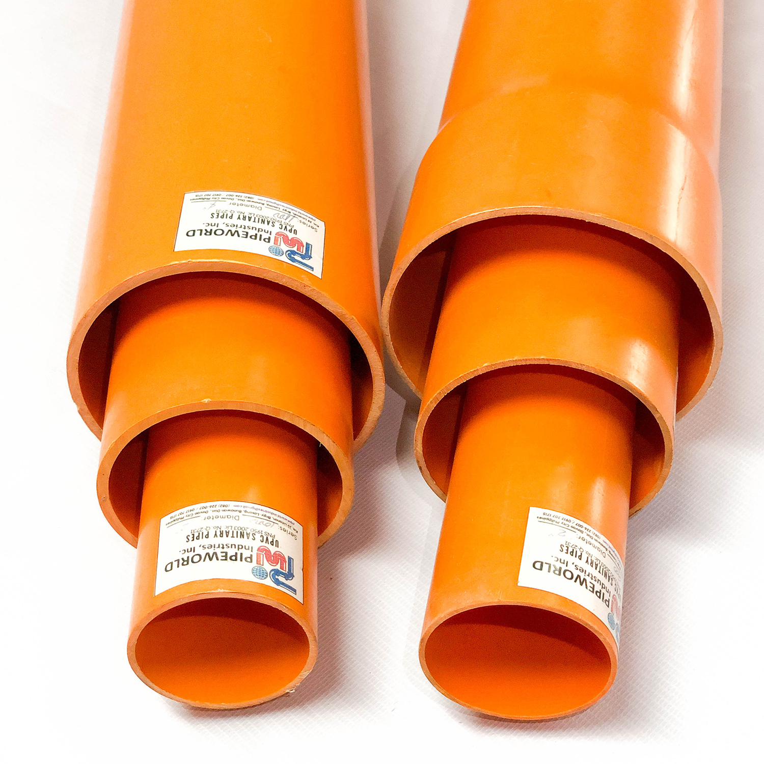 sanitation pipes